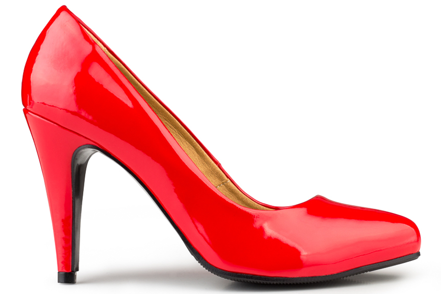 Sexy Leg in Fashion Red Shoe High heels. 15275738 Stock Photo at Vecteezy