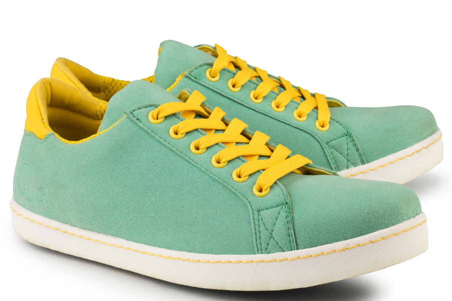 Soft Sneaker Green Yellow | Eco Vegan Shoes | Eco Vegan Shoes